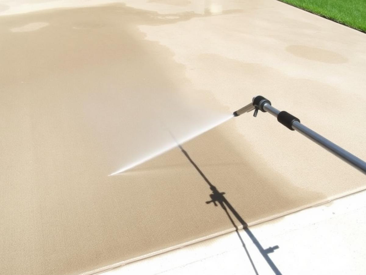 Driveway Pressure Washing